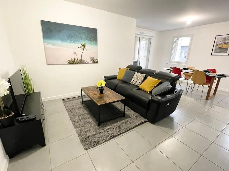Grand Appartement Lumineux & Spacieux Avec Jardin Villeurbanne Apartment